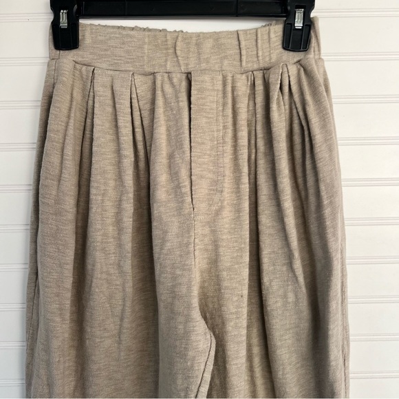 Free People Beach Pleated High Rise Joggers Size S - Picture 5 of 12